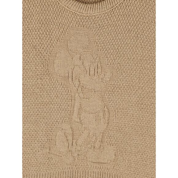 KENNINGTON CALIFORNIA VINTAGE 70'S UNISEX MICKEY BROWN KNIT SWEATER VEST SIZE L - Picture 3 of 7